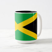 ジャマイカ国旗 ツートーンマグカップ (正面右)