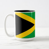 ジャマイカ国旗 ツートーンマグカップ (左)