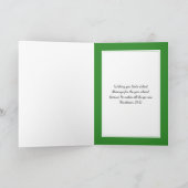 ジャマイカ国旗 |フェスティバルプラムプリン |クリスマス シーズンカード (内部)