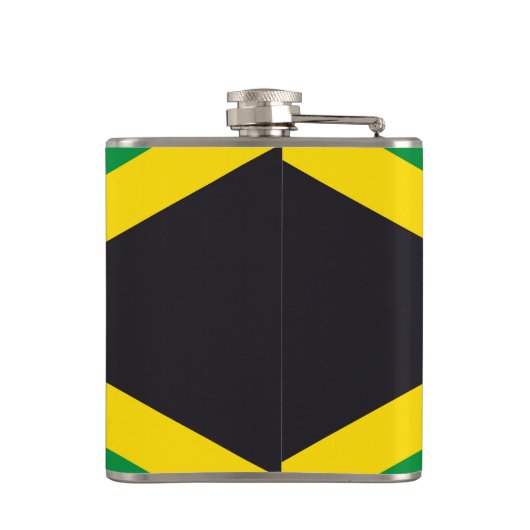 ジャマイカ国旗 フラスク (裏面)
