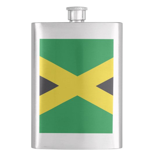 ジャマイカ国旗 フラスク (正面)