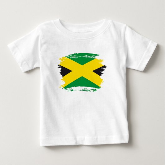 ジャマイカ国旗 ベビーTシャツ (正面)