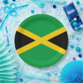 ジャマイカ国旗 ペーパープレート (パーティー)