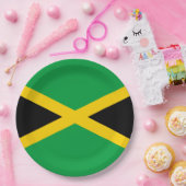 ジャマイカ国旗 ペーパープレート (パーティー)