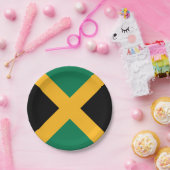 ジャマイカ国旗 ペーパープレート (パーティー)