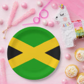 ジャマイカ国旗 ペーパープレート (パーティー)