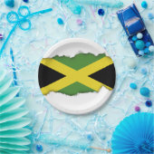 ジャマイカ国旗 ペーパープレート (パーティー)