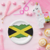 ジャマイカ国旗 ペーパープレート (パーティー)