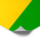 ジャマイカ国旗 ポスター (角)