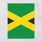ジャマイカ国旗 ポストカード (正面)