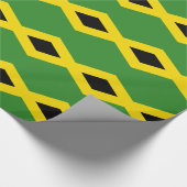 ジャマイカ国旗 ラッピングペーパー (角)