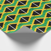 ジャマイカ国旗 ラッピングペーパー (角)