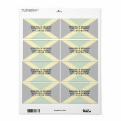 ジャマイカ国旗 ラベル (フルシート)