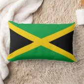 ジャマイカ国旗 ランバークッション (ブランケット)