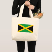ジャマイカ国旗 ラージトートバッグ (正面(商品))