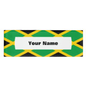 ジャマイカ国旗 名札 (正面)