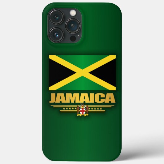 ジャマイカ国旗 Case-Mate iPhoneケース (裏面)