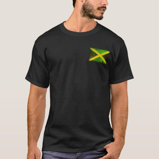 ジャマイカ国旗 – reggae roots tシャツ (正面)