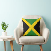 ジャマイカ国旗x旗まくら クッション (椅子)
