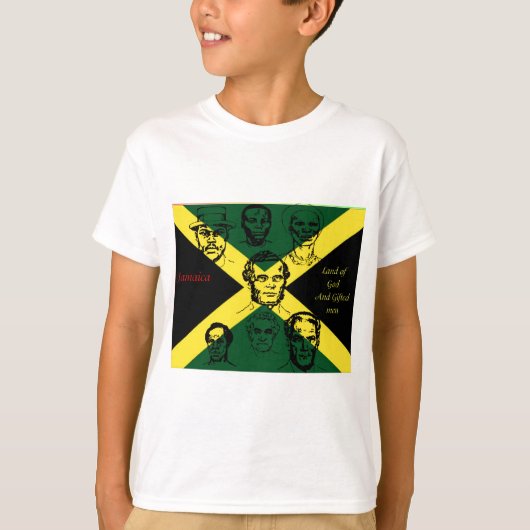 ジャマイカ国民英雄 Tシャツ (正面)