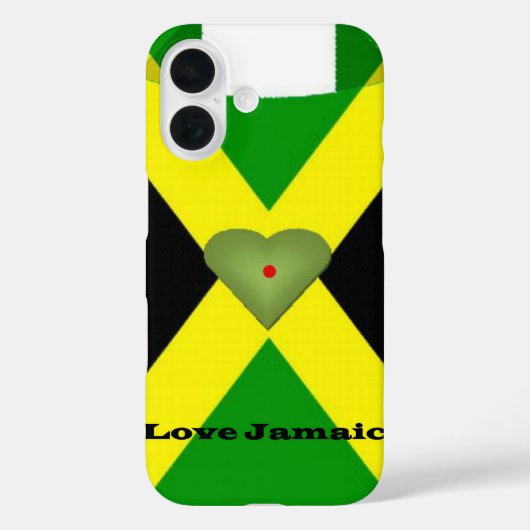ジャマイカ大好き 素敵な1日を もっと素敵な夜を Case-Mate iPhoneケース (裏面)