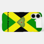 ジャマイカ大好き 素敵な1日を もっと素敵な夜を Case-Mate iPhoneケース (裏面 (横))