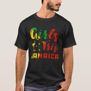 ジャマイカ女子旅行 バチェラー・パーティー 夏季休暇 Tシャツ