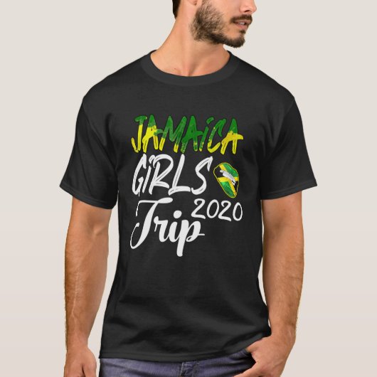 ジャマイカ女子旅2020 女性向け ブライズパーティ Tシャツ (正面)