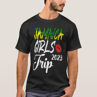 ジャマイカ女子旅2023 女性のバチェロレッテロードT Tシャツ