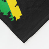 ジャマイカ家族旅行2025思い出の作成ジャマイカV フリースブランケット (角)