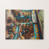 ジャマイカ屋外フラワーショップ ジグソーパズル (横)