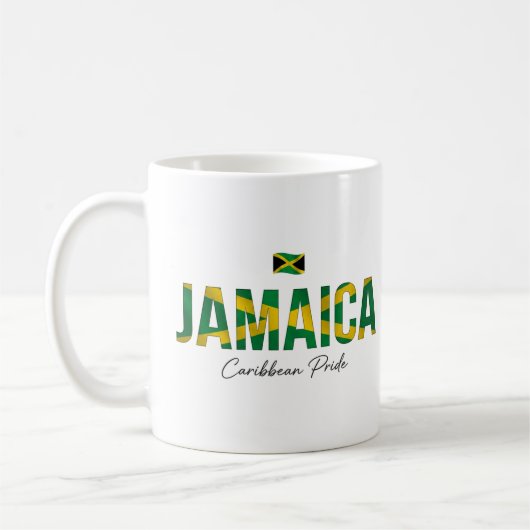 ジャマイカ島の名前 | いつものプライド コーヒーマグカップ (左)