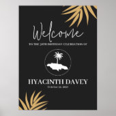 ジャマイカ島ウェルカムサイン ポスター (正面)