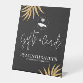 ジャマイカ島誕生日ギフト&カードサイン 台座サイン (正面)