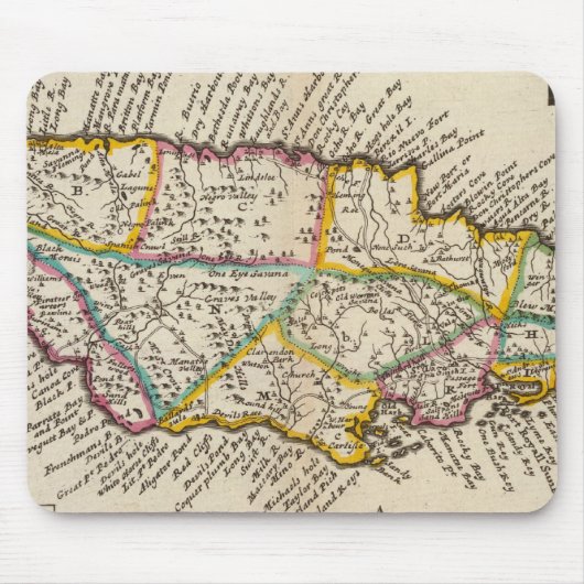 ジャマイカ島 マウスパッド (正面)