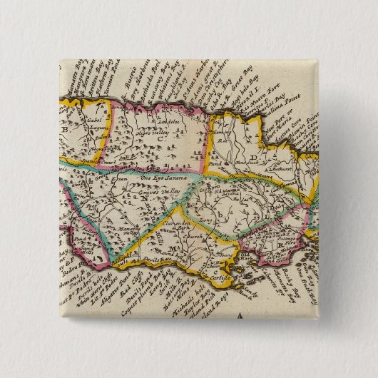 ジャマイカ島 缶バッジ (正面)