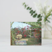 ジャマイカ州ネグリのジャークチキンスタンド2011 ポストカード (スタンド正面)