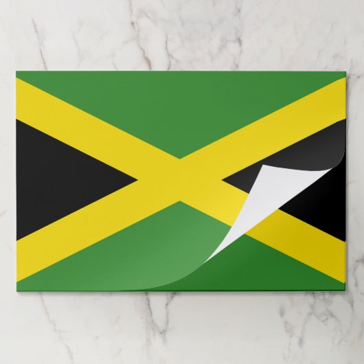 ジャマイカ州旗を持つティアウェイ紙パッド ペーパーパッド (折り畳み)
