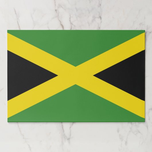 ジャマイカ州旗を持つティアウェイ紙パッド ペーパーパッド (正面)