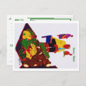 ジャマイカ市場 ポストカード (正面/裏面)