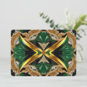 ジャマイカ招待状との特別デザイン 招待状 (スタンド正面)