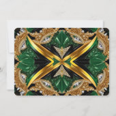 ジャマイカ招待状との特別デザイン 招待状 (正面)