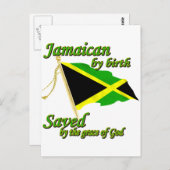 ジャマイカ救バイ誕生バイ神の恵み ポストカード (正面/裏面)