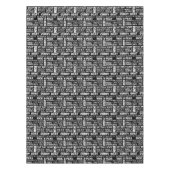 ジャマイカ料理タイポグラフィカリブのストラン テーブルクロス (正面)