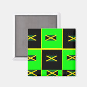 ジャマイカ方磁石 マグネット (正面/裏面)