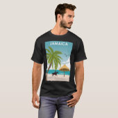 ジャマイカ旅行ポスター Tシャツ (正面フル)