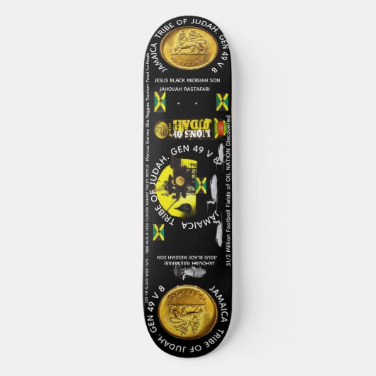 ジャマイカ族のユダ・スケートボード スケートボード (正面)