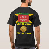 ジャマイカ族ユダの基本ダークTシャツ Tシャツ (裏面)