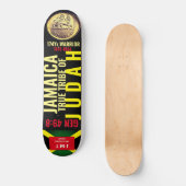 ジャマイカ族ユダ族 – ジェン49 8スケートボード スケートボード (正面)