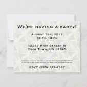 ジャマイカ波旗 招待状 (裏面)